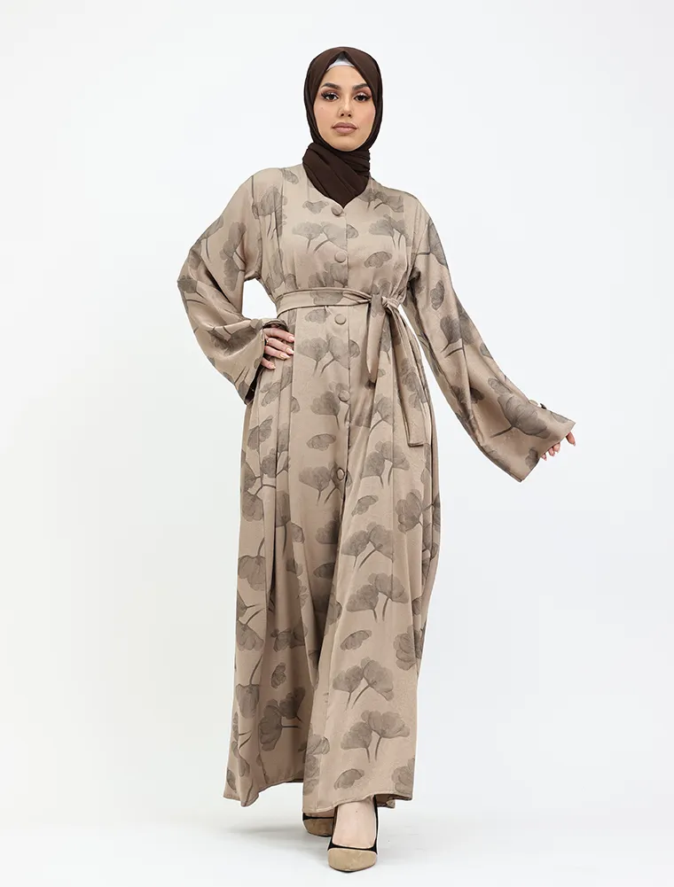 Mocha Rasha Abaya